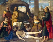 The Lamentation, 1527. Creator: Marco Basaiti