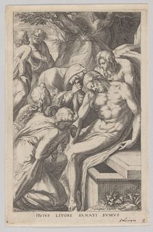 The Lamentation, 1598-1632. Creator: Raphael Sadeler