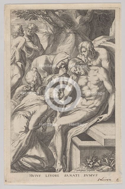 The Lamentation, 1598-1632. Creator: Raphael Sadeler.