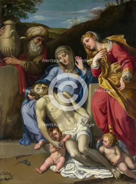 The Lamentation, 1603. Creator: Domenichino.