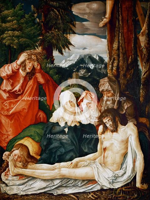 The Lamentation over Christ, 1513. Artist: Baldung (Baldung Grien), Hans (1484-1545)