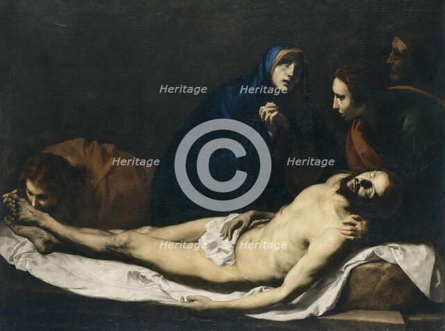 The Lamentation over Christ, 1633. Creator: Ribera, José, de (1591-1652).