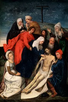 The Lamentation over Christ early 16th century. Artist: Hugo van der Goes