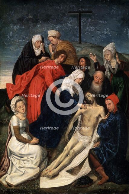 'The Lamentation over Christ', early 16th century. Artist: Hugo van der Goes