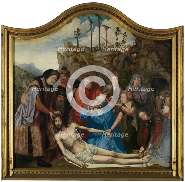 The Lamentation over the Dead Christ, 1511. Creator: Quentin Metsys I.