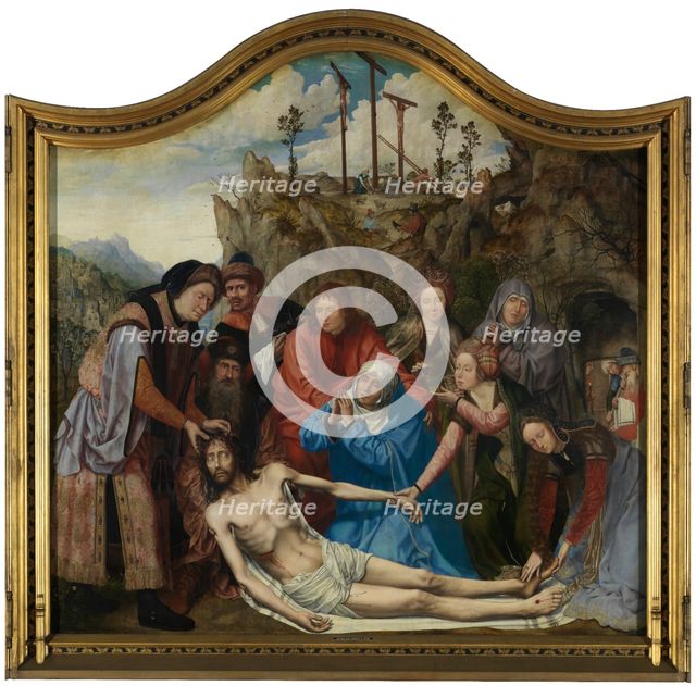 The Lamentation over the Dead Christ, 1511. Creator: Quentin Metsys I.
