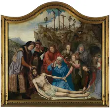 The Lamentation over the Dead Christ, 1511. Creator: Quentin Metsys I