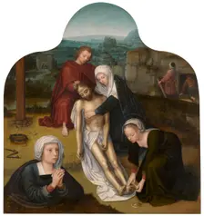 The Lamentation over the Dead Christ, mid-16th century. Creator: Adriaen Isenbrandt