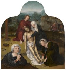 The Lamentation over the Dead Christ, mid-16th century. Creator: Adriaen Isenbrandt