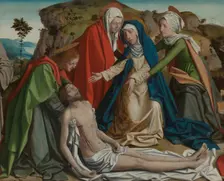 The Lamentation over the Dead Christ. Creator: Henri Changenet