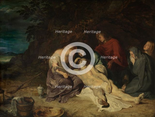 The Lamentation over the Dead Christ. Creator: Peter Paul Rubens.
