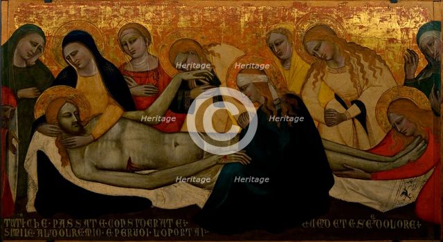 The Lamentation over the Dead Christ, First Half of 14th cen.. Creator: Niccolò di Tommaso (active 1339-1376).