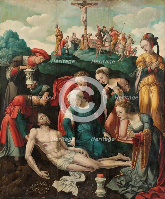 The Lamentation of Christ, c.1530-c.1540. Creator: Cornelis Buys the Younger.