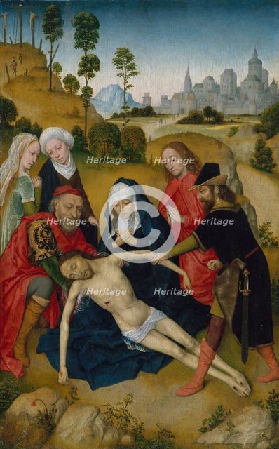The Lamentation of Christ, ca. 1473. Creator: Simon Marmion.