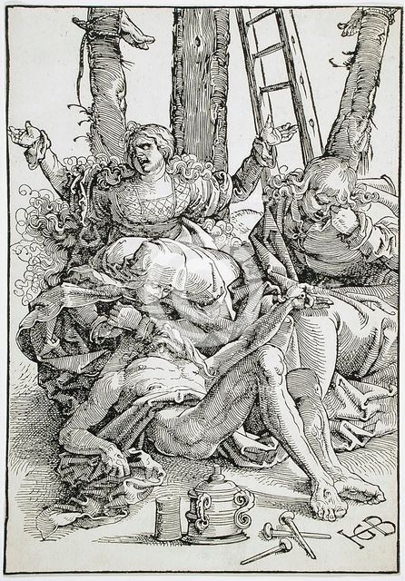 The Lamentation, between circa 1515 and circa 1517. Creator: Hans Baldung.