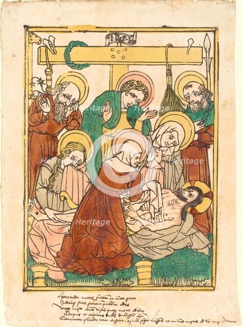 The Lamentation, c. 1450. Creator: Unknown.