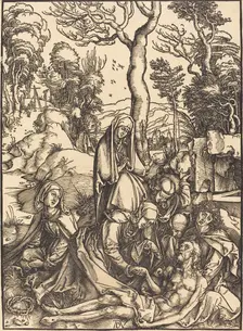 The Lamentation, c. 1498/1499. Creator: Albrecht Durer