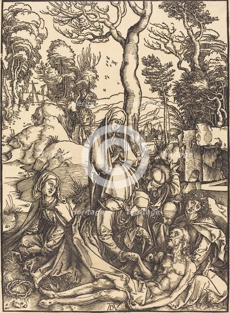 The Lamentation, c. 1498/1499. Creator: Albrecht Durer.