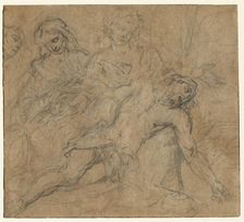 The Lamentation, c. 1635. Creator: Gaspar de Crayer (Flemish, 1584-1669), attributed to