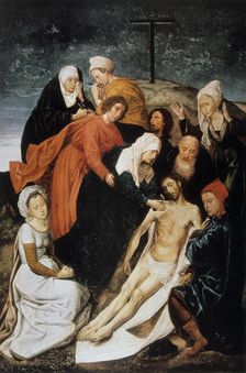 The Lamentation c1479. Artist: Hugo van der Goes