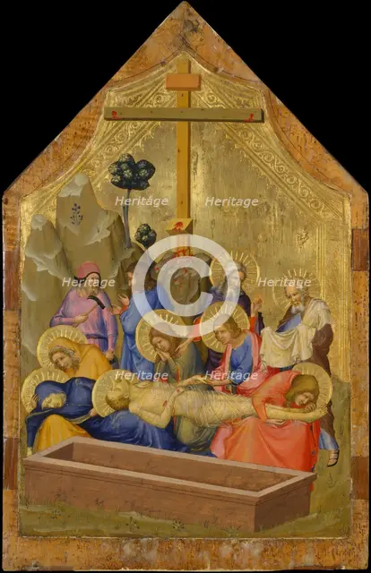 The Lamentation, ca. 1330-35. Creator: Master of the Saint George Codex.