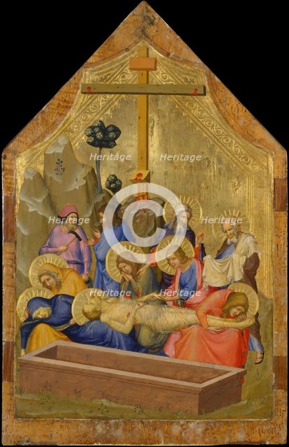The Lamentation, ca. 1330-35. Creator: Master of the Saint George Codex.