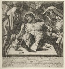 The Lamentation. Creator: Orazio Borgiani (Italian, 1578(?)-1616)