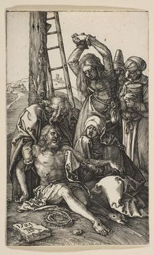 The Lamentation, from The Passion, 1507. Creator: Albrecht Durer