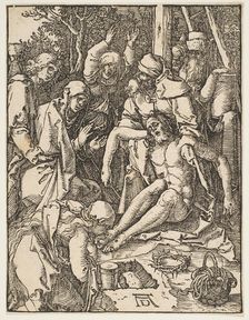 The Lamentation, from The Small Passion, ca. 1509. Creator: Albrecht Durer