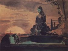 The Lamentation I. Sketch for a mural in the St. Vladimir Cathedral in Kiev, 1887