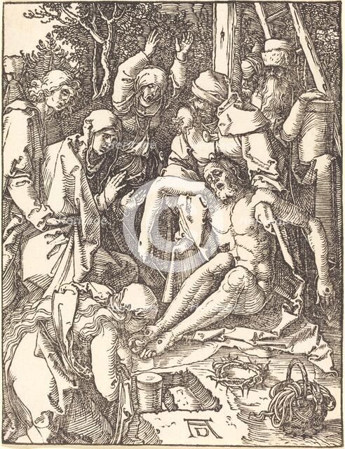 The Lamentation, probably c. 1509/1510. Creator: Albrecht Durer.