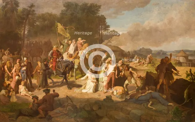 The Lamentable Apostolic Mission, 1866. Creator: Wojciech Gerson.