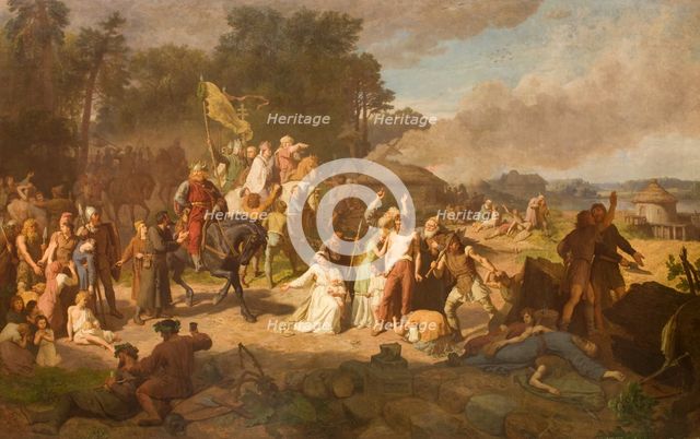 The Lamentable Apostolic Mission, 1866. Creator: Wojciech Gerson.