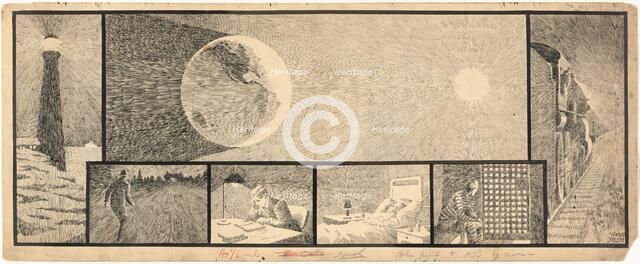 The Lamps of God, 1922. Creator: Winsor McCay.