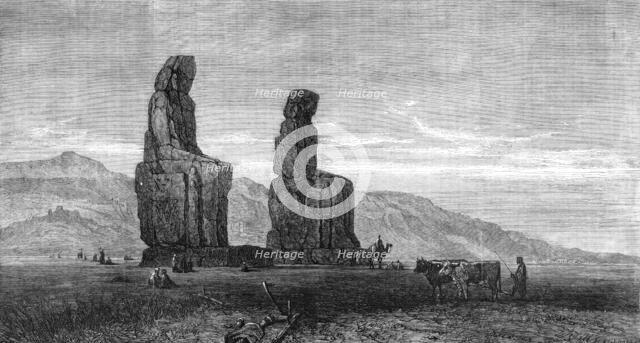 "The Land of Egypt", by Frank Dillon, in the Exhibition of the British Institution, 1862. Creator: Mason Jackson.