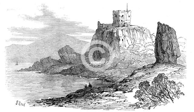 The Land of Lorne: Dunolly Castle, 1871. Creator: Unknown.
