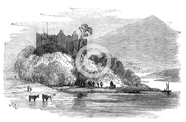 The Land of Lorne: Dunstaffnage Castle, 1871. Creator: Unknown.