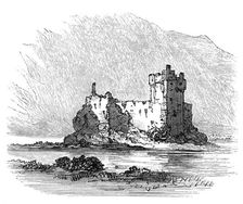 The Land of Lorne: Kilchurn Castle, Loch Awe, 1871. Creator: Unknown
