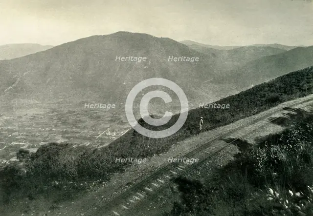 'The Land of the Conquest: State of Vera Cruz: View on the Mexican Railway; The Town of Maltrata is  Creator: Unknown.