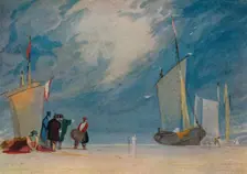 The Landing c1810, (1923). Artist: John Sell Cotman
