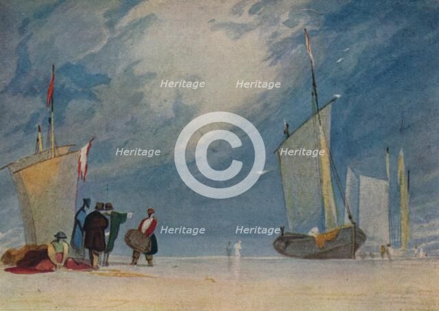 The Landing', c1810, (1923). Artist: John Sell Cotman.