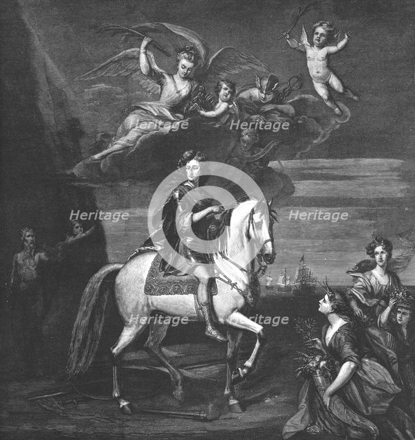 ''The Landing of King William III. After the Peace of Kyswick,1697', 1888. Creator: Unknown.