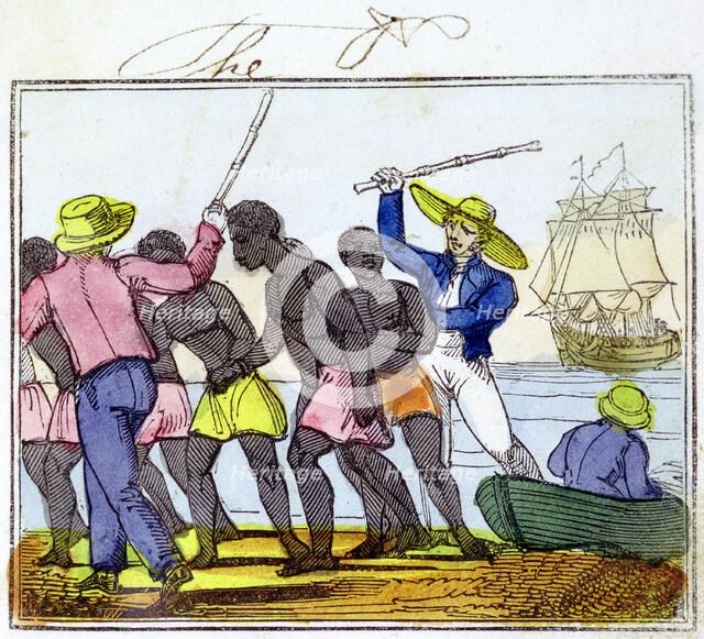 The Landing of Negroes', 1826. Artist: Unknown
