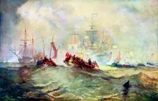 The Landing of William of Orange at Torbay, 1688 c1920