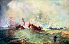 The Landing of William of Orange at Torbay, 1688 c1920