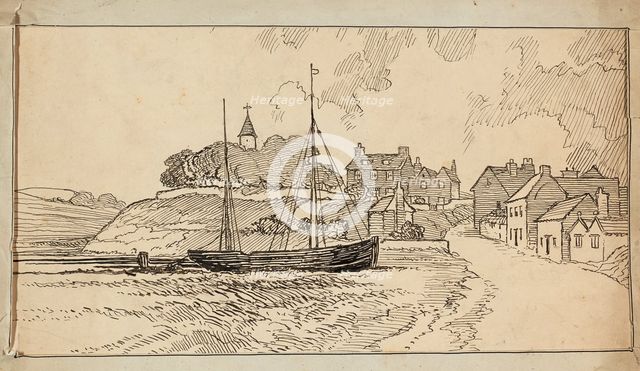 The Landing Place, 1892-1933. Artist: Charles George Harper.
