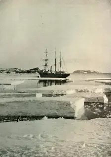 The Landing-Place Wharf Broken Up c1908, (1909)