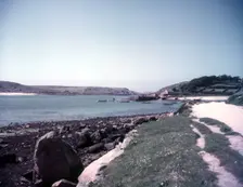 The landing quay, New Grimsby, Tresco, Scilly Isles, c1955. Creator: Arthur Charles Kirby Ware