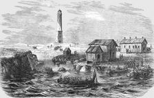 The Landings at the Island of Kong-Kars--one of the Aland Group 1854. Creator: Unknown