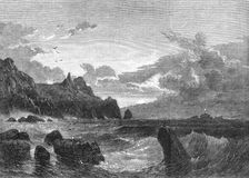 "The Land's-End: Sunset Before A Stormy Night" by S. P. Jackson..., 1865. Creator: Unknown